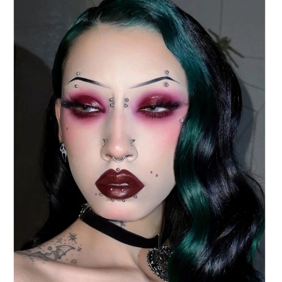 Killstar ✦ Talisman Matte Lipstick ✦ Coven Cosmetics Dark Brown w/ Vanilla Scent - Picture 1 of 8